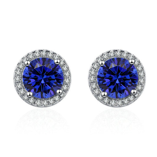 Lúcia Celestine Boucles d'Oreilles | Or Blanc