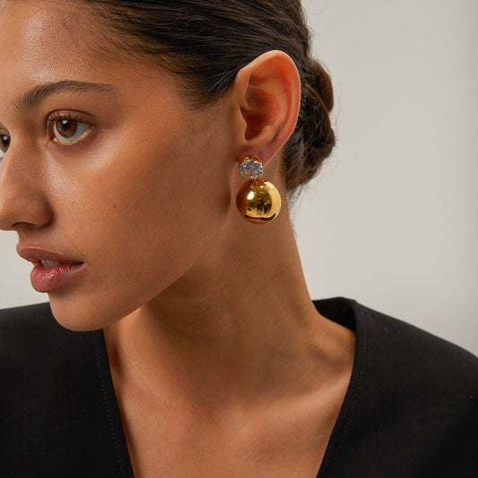 Gretta Or Boucles d'Oreilles