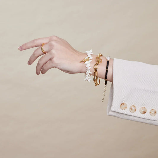 Maillon T-Bar Bracelet | Or