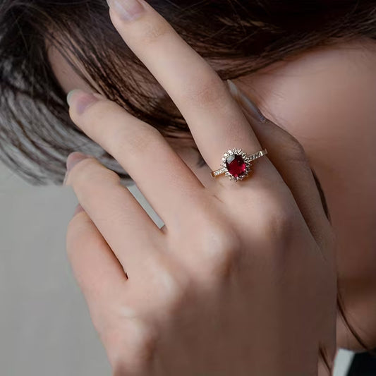 Empress Rouge Bague | Or