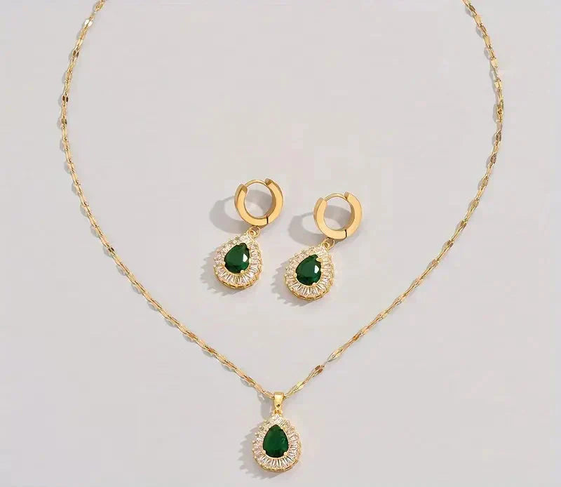 Rheya Lysandelle Bijou Set | Or
