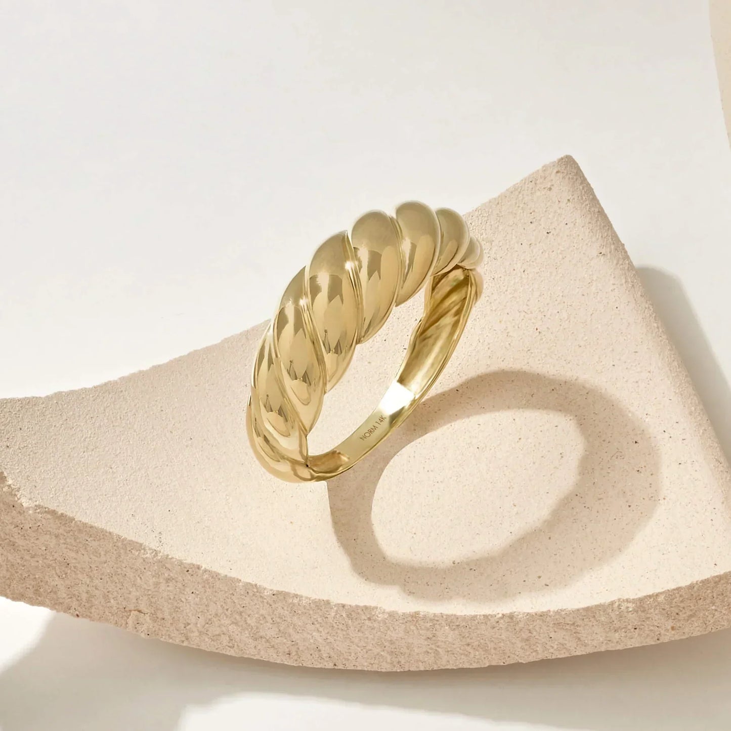 Croissant Bague | Or