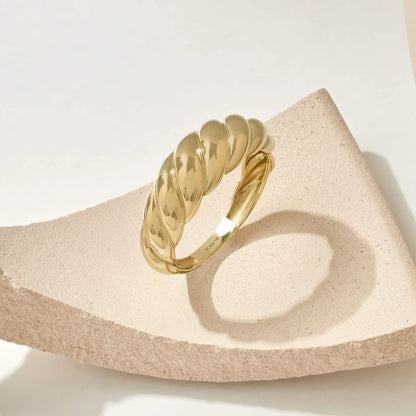 Croissant Bague | Or