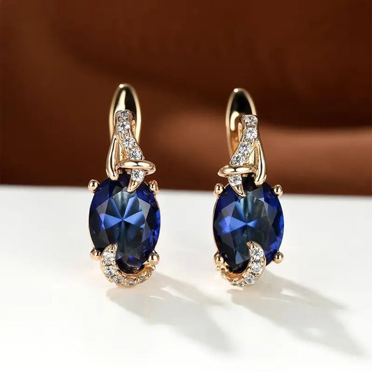 Royal Midnight Boucles d'Oreilles Pendantes | Or