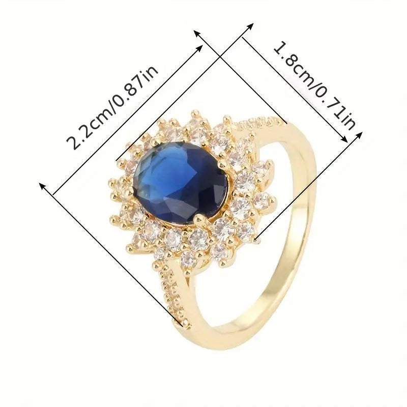 Vionne Saphirae Bague | Or Blanc