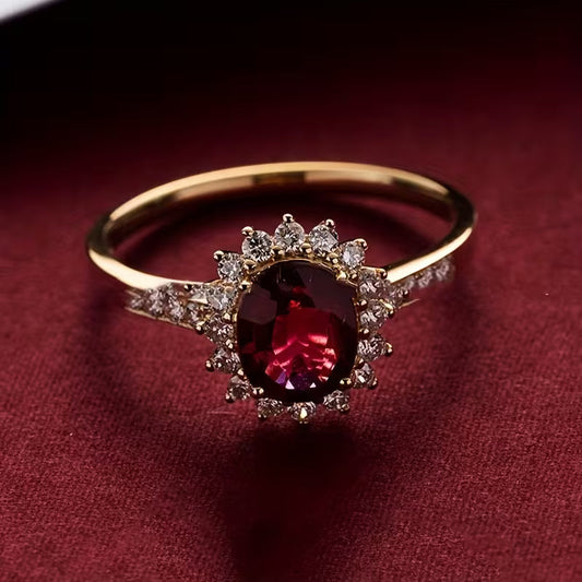 Empress Rouge Bague | Or