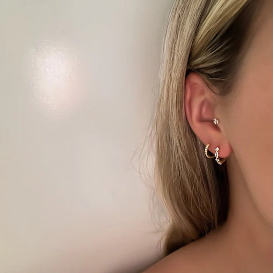 Aila Diamant Boucles d'Oreilles