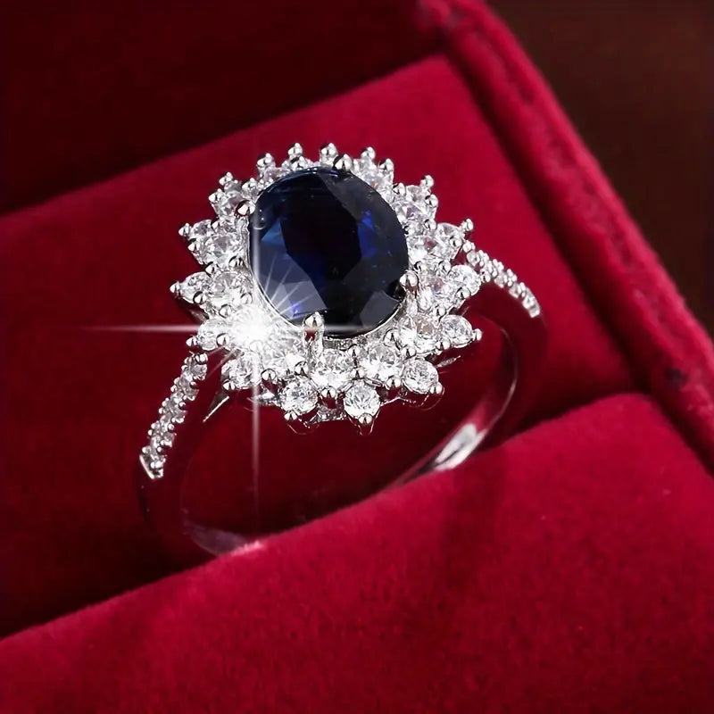 Vionne Saphirae Bague | Or Blanc