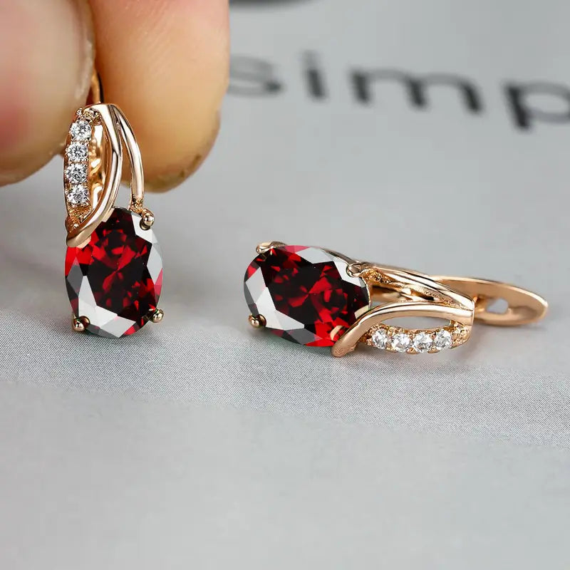 Veressa Ruberine Boucles d'Oreilles | Or