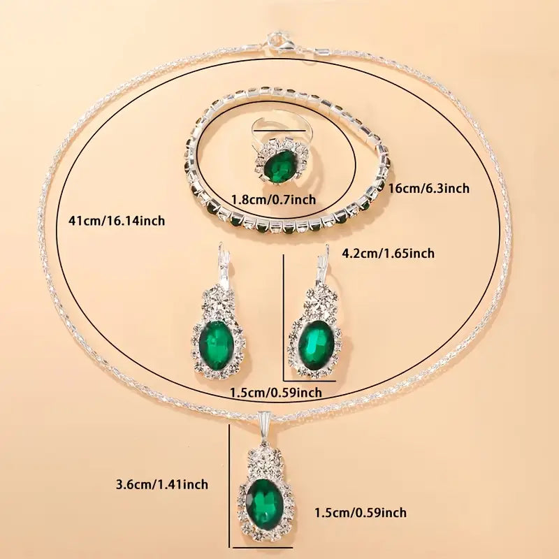Seloria Grevalyn Bijou Set | Or Blanc