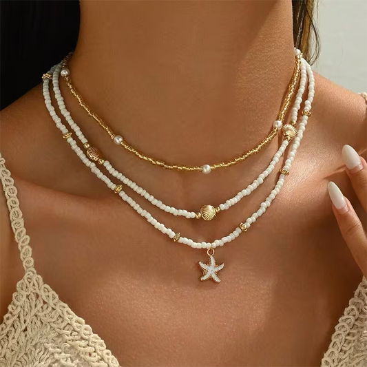 Le Coastal Layers Collier Set