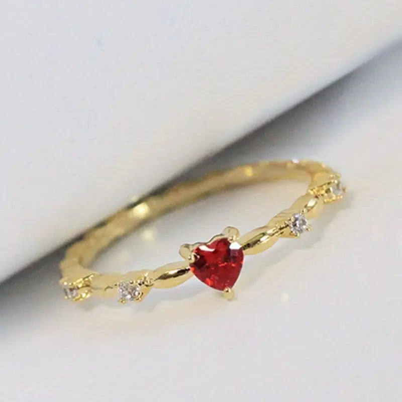 Coralyn Amoura Bague | Or Blanc