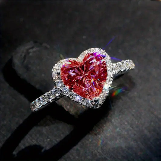 Delara Carmessia Bague | Or Blanc