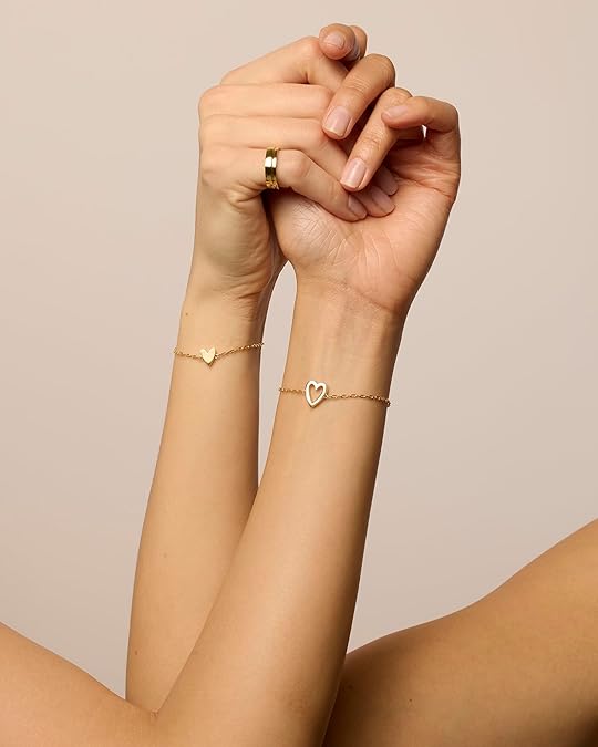 Radiant Cœur Bracelets | Or