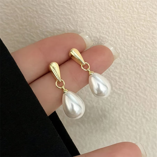Floating Perle Boucles d'Oreilles