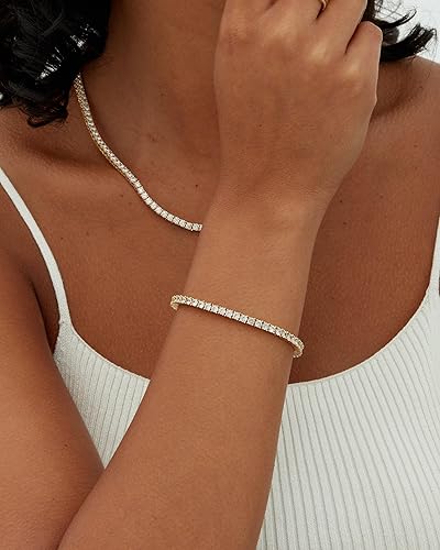 Tennis bracelet | Or