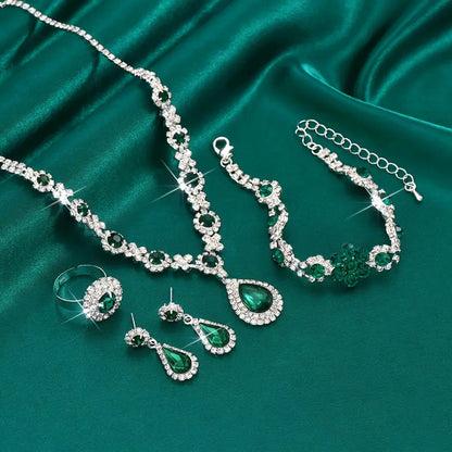 Adriana Lysandre Bijou Set | Or Blanc