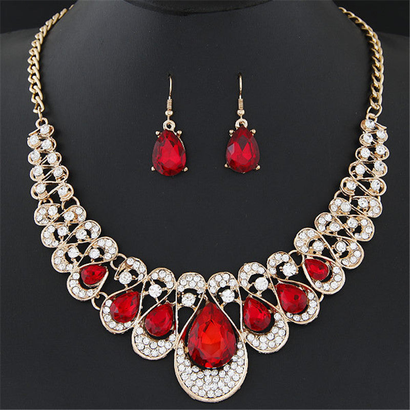 Maevina Crimselle Bijou Set | Or