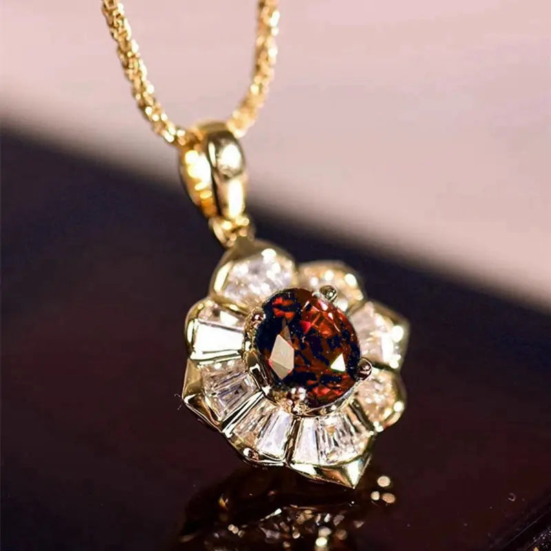 Kavella Solcrimson Collier | Or