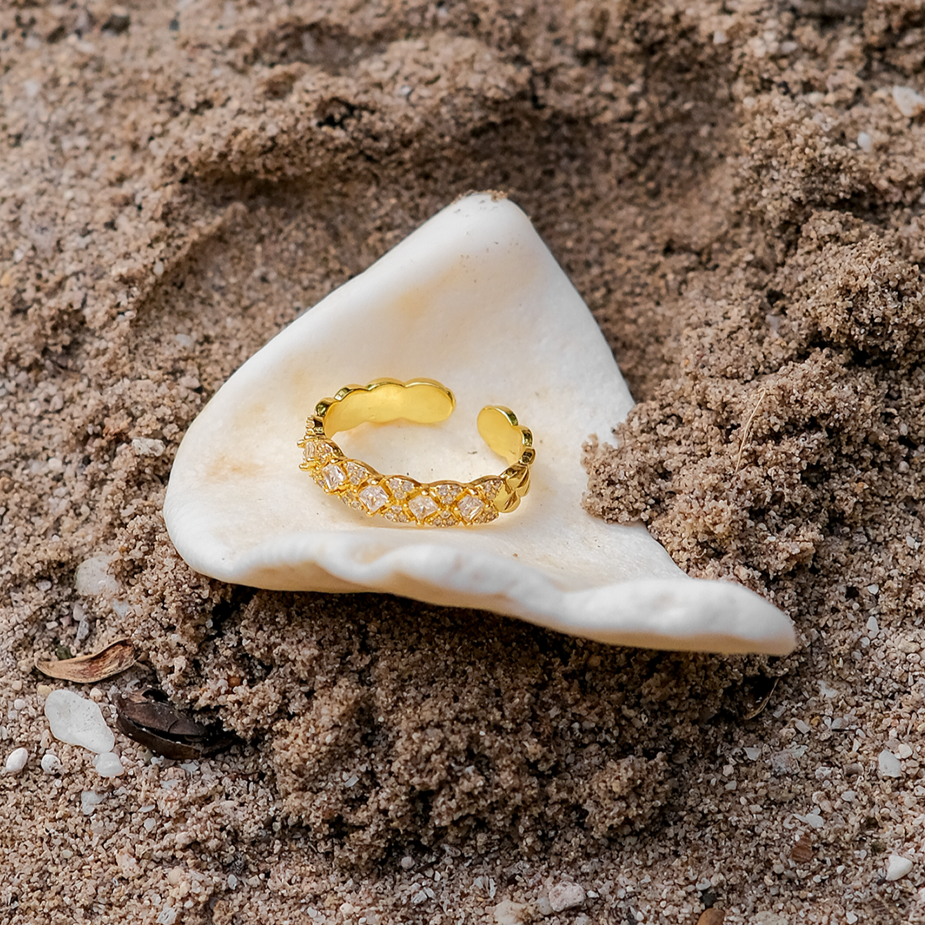 Camille Or Motif Bague