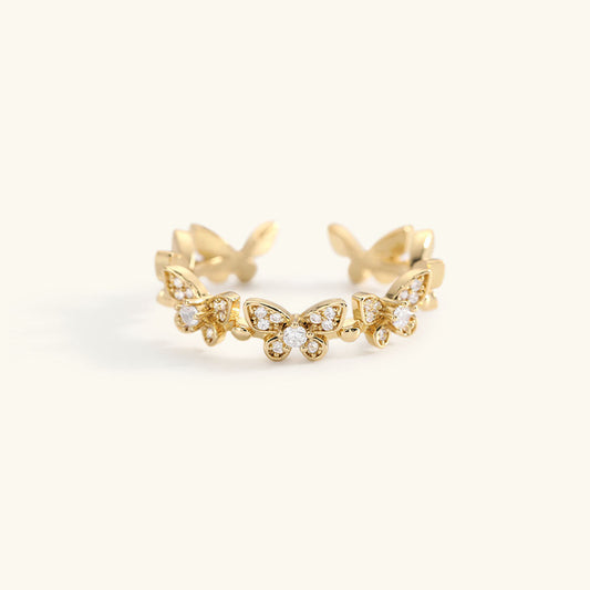 Colleen Papillon Or Bague