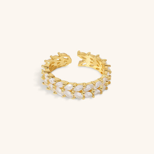Clarisse Motif Or Bague
