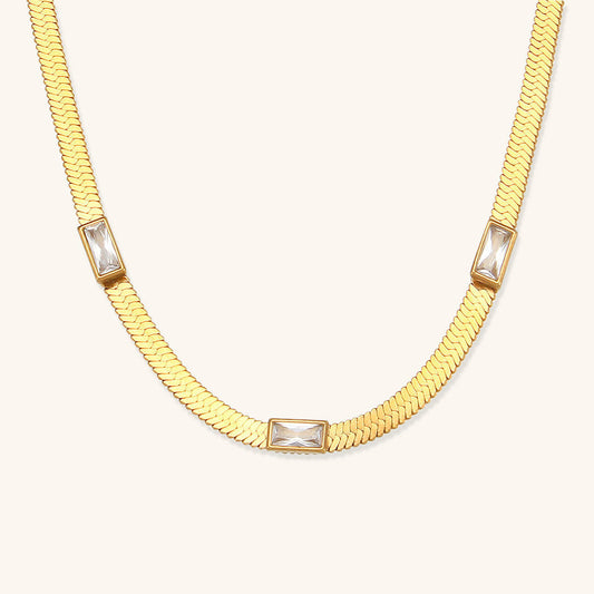 Eve Herringbone Or Collier