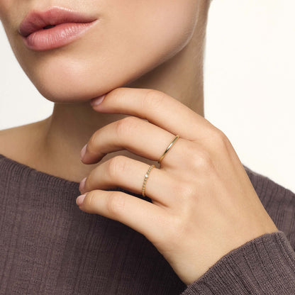 Slim Dome Bague | Or