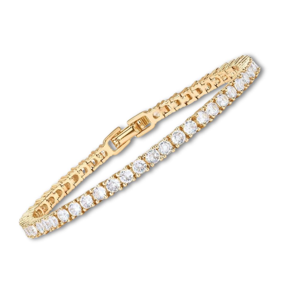 Tennis bracelet | Or