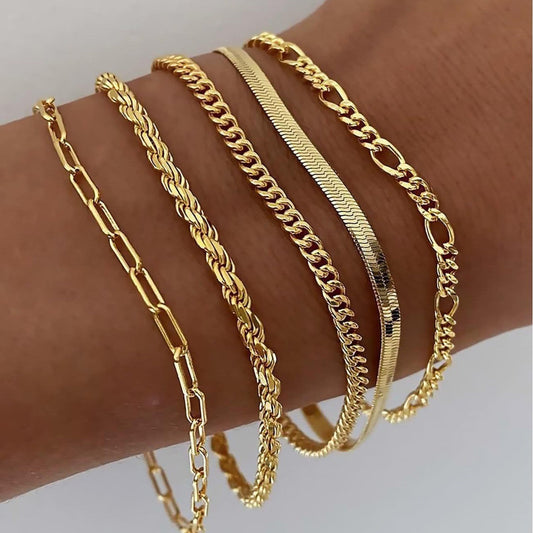 Ellis Renner Bracelet Set | Or