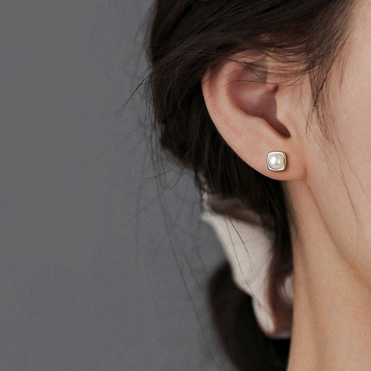 Élégant Freshwater Perle Boucles d'Oreilles Pendantes