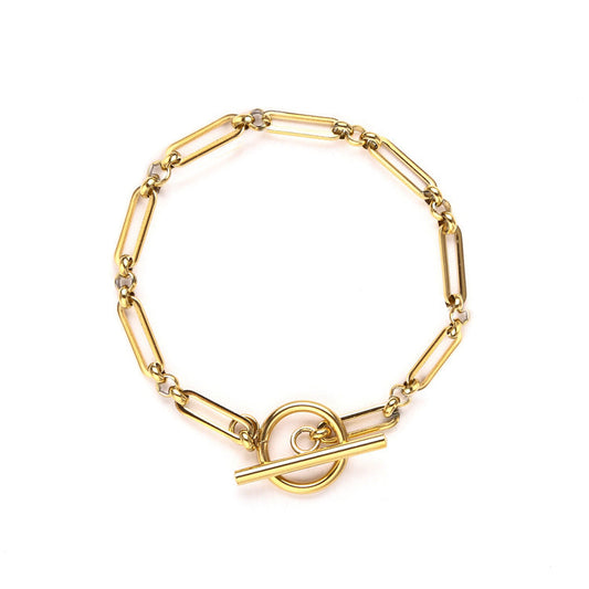 Maillon T-Bar Bracelet | Or