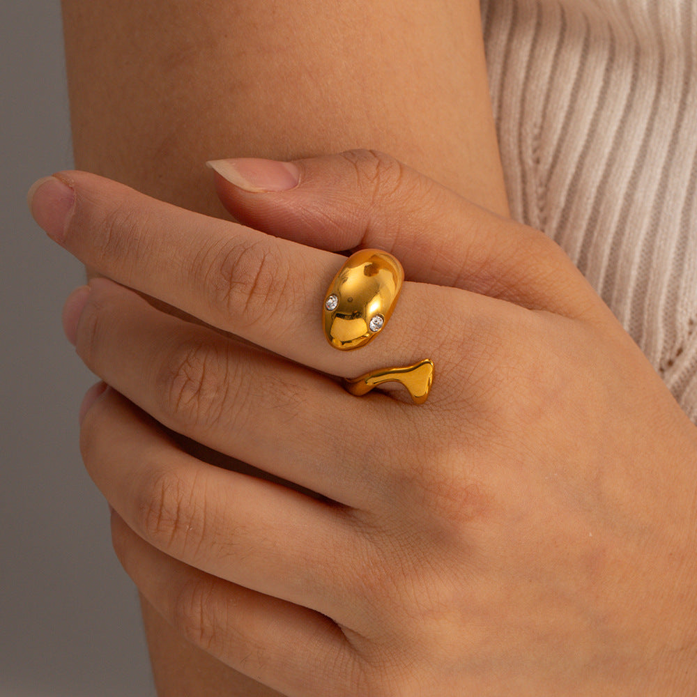 Etta Or Serpent Bague