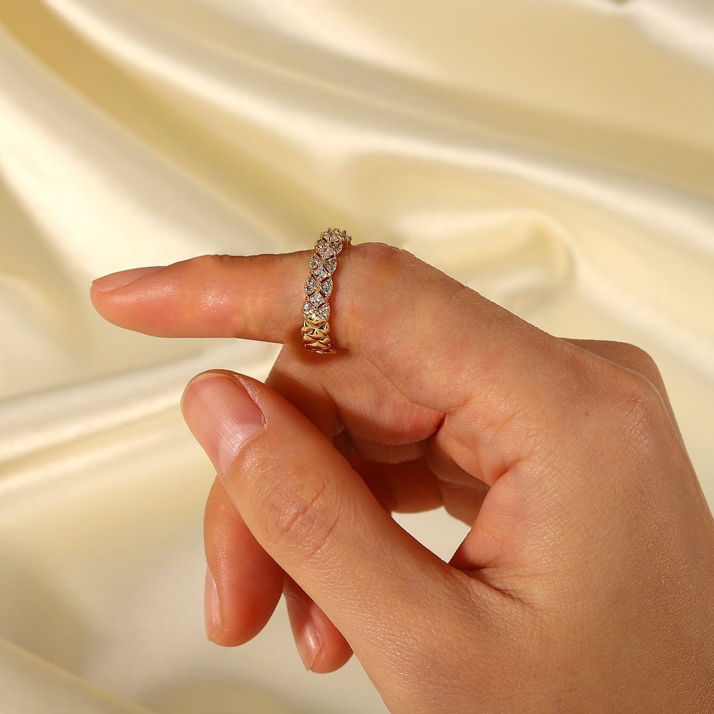 Camille Or Motif Bague