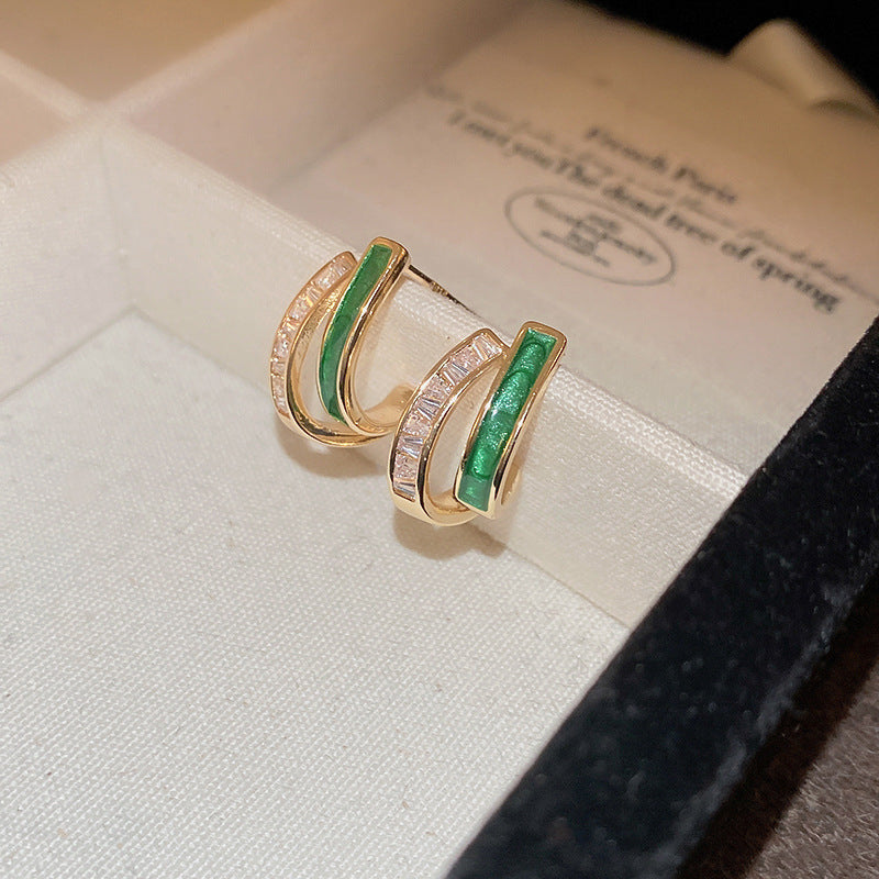 Chloé Feuillage Boucles d'Oreilles | Or
