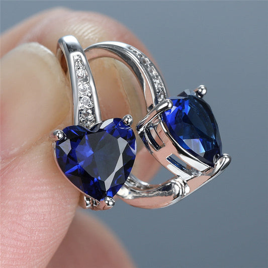 Lunara Cerestelle Boucles d'Oreilles | Or Blanc