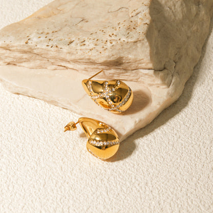 Linnea Or Boucles d'Oreilles