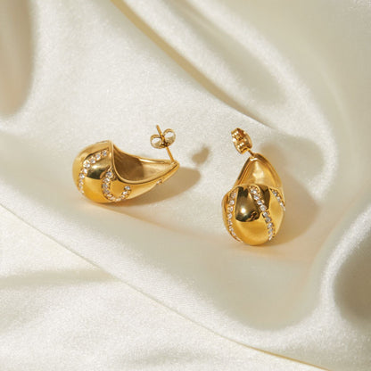 Linnea Or Boucles d'Oreilles