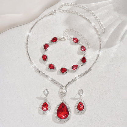 Thalira Bloodwynne Bijou Set | Or Blanc