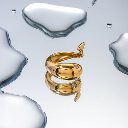 Etta Or Serpent Bague