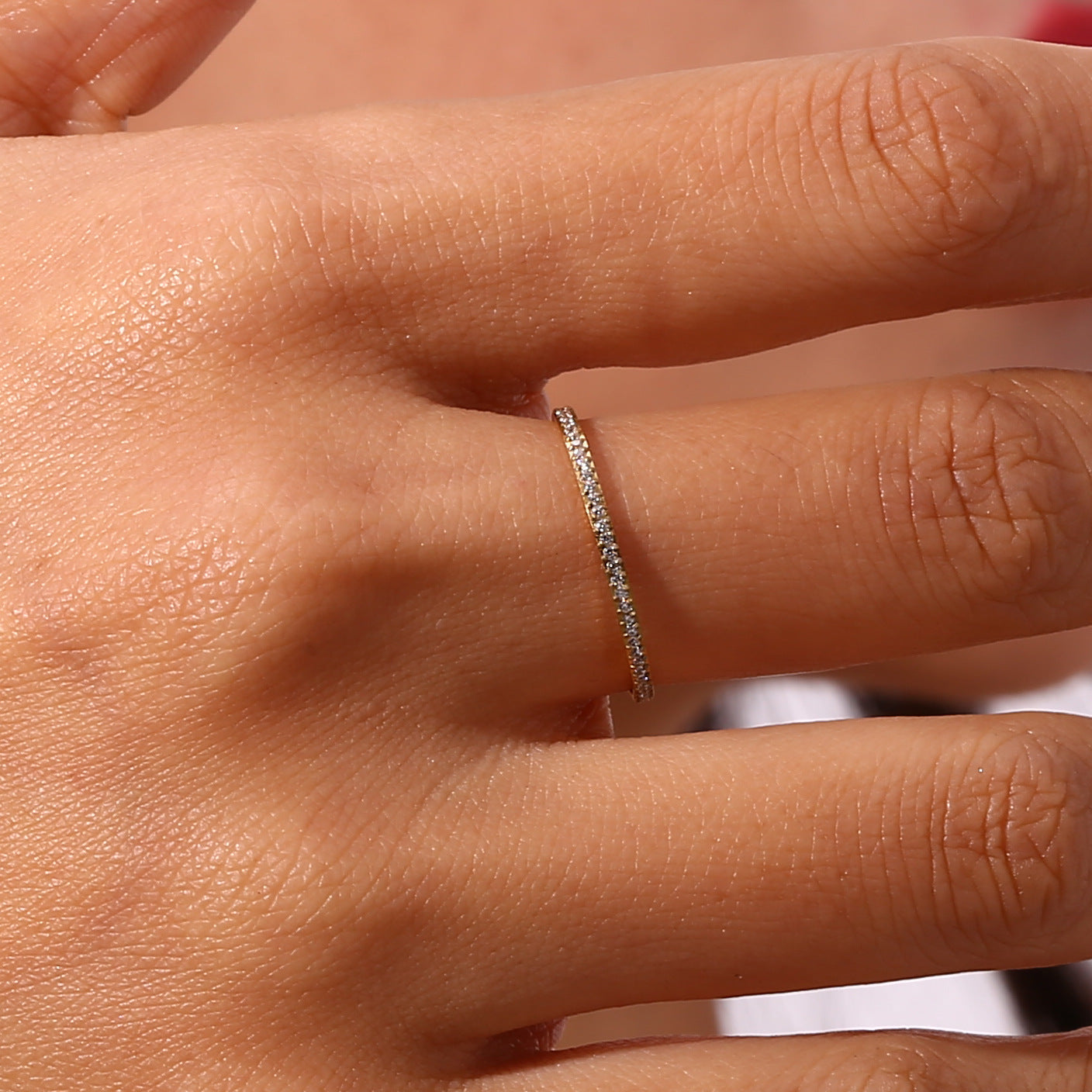 Zarra Paved Or Bague
