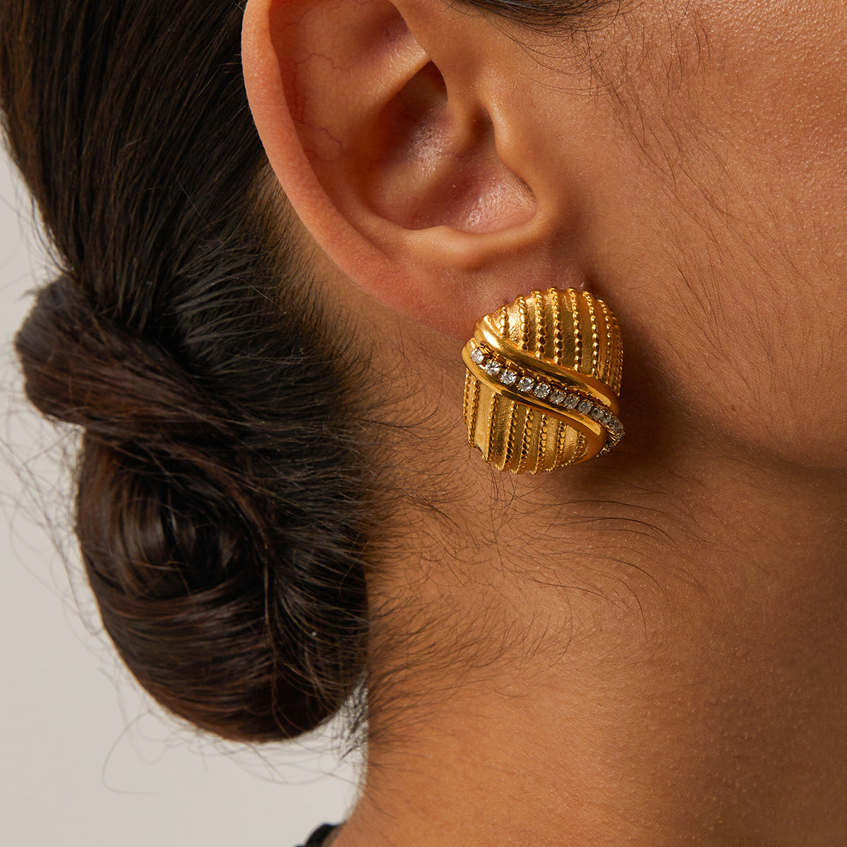 Odine Or Boucles d'Oreilles