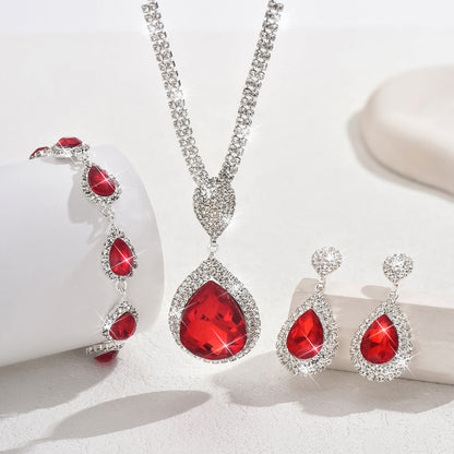 Thalira Bloodwynne Bijou Set | Or Blanc