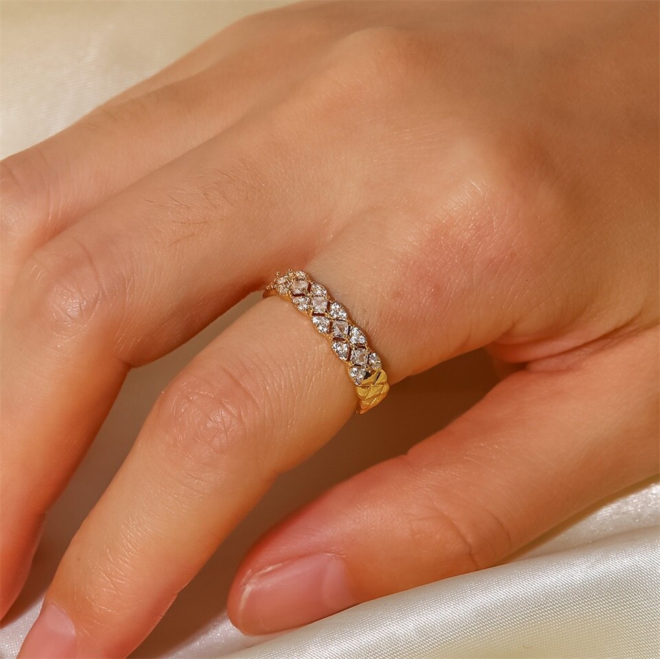 Camille Or Motif Bague