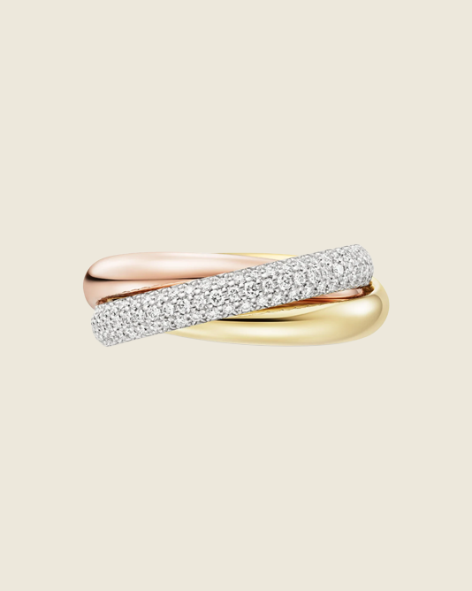 Trinity Violette Bague