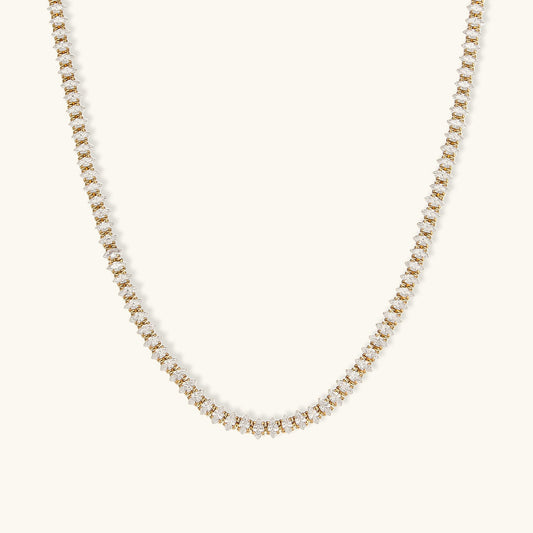 Wisteria Diamant Collier Tennis