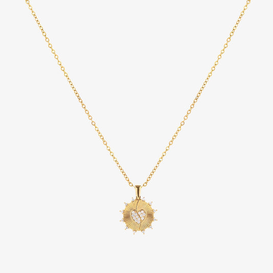 Sunray Amour Collier | Or