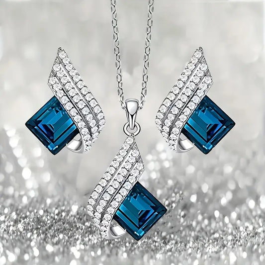 Brienne Solazure Bijou Set | Or Blanc