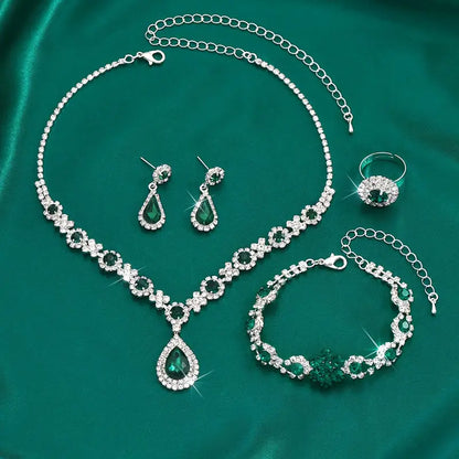Adriana Lysandre Bijou Set | Or Blanc