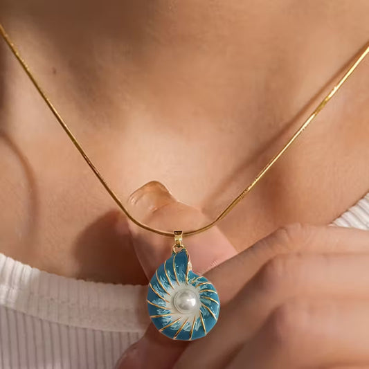 Seashell Perle Or Collier